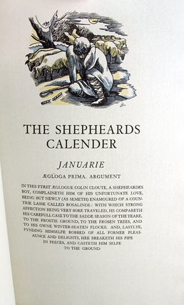 Item #31785 The Shepheards Calender. Edmund Spenser