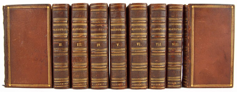 Item #31907 The Plays of Shakespeare in Nine Volumes.