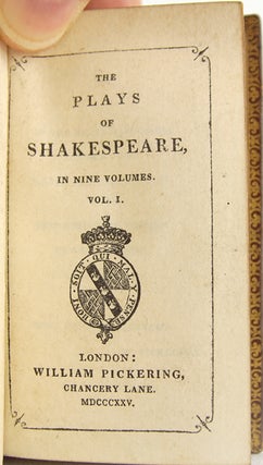 The Plays of Shakespeare in Nine Volumes.