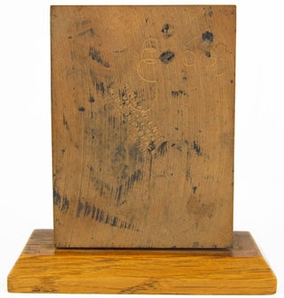 Original wood block for "Divine Lovers"