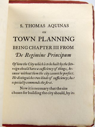 Welfare Handbook No. 2: Town Planning.