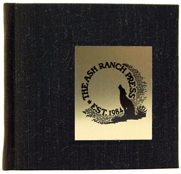 Item #32173 Bibliography of the Ash Ranch Press, est. 1984. Rebecca Saady Bingham.