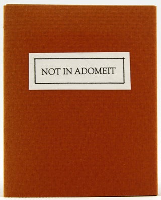 Item #32179 Not in Adomeit. Robert E. Massmann