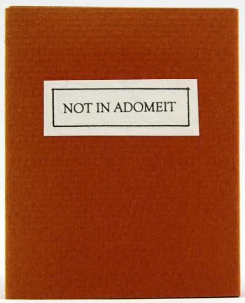 Item #32179 Not in Adomeit. Robert E. Massmann.