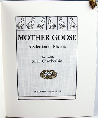Mother Goose: A Selection of Rhymes.