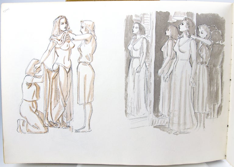 Item #32191 Three sketchbooks by John Buckland Wright.