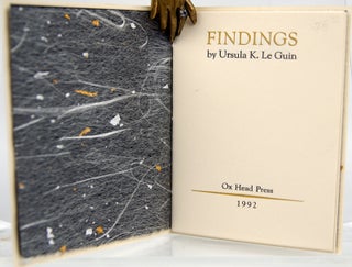 Item #32243 Findings. Ursula K. Le Guin