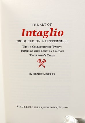 The Art of Intaglio Produced on a Letterpress. With Schlocker & the Fishes.