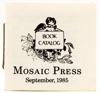 Item #32447 Mosaic Press Book Catalog September, 1985. Miriam Irwin
