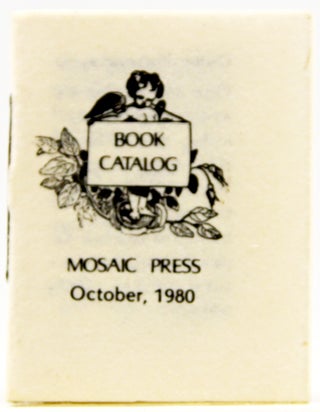 Item #32450 Mosaic Press Book Catalog October, 1980. Miriam Irwin