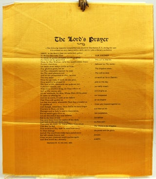 Item #32459 The Lord's Prayer