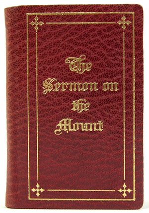 Item #32594 The Sermon on the Mount from the Gospel of St. Matthew, Chapters 5, 6, 7
