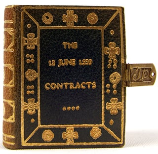 Item #32698 The 12 June 1539 Contracts. Thomas W. McDonald