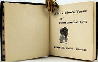 Item #32710 Black Man's Verse. Frank Marshall Davis