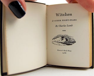 Item #32740 Witches & Other Night-Fears. Charles Lamb