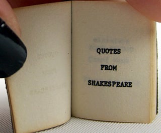 Item #32791 Quotes from Shakespeare. William Shakespeare
