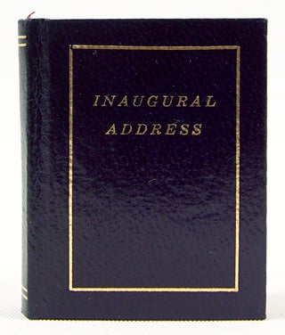 Item #32867 The Inaugural Address. John Fitzgerald Kennedy