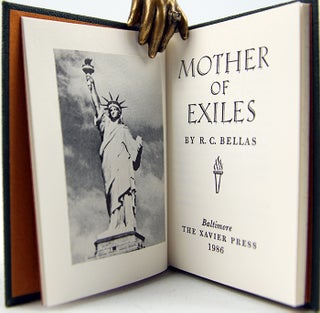 Item #32981 Mother of Exiles. R. C. Bellas