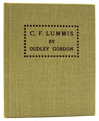 Item #32993 The Birch Bark Poems of Charles F. Lummis. Dudley Gordon
