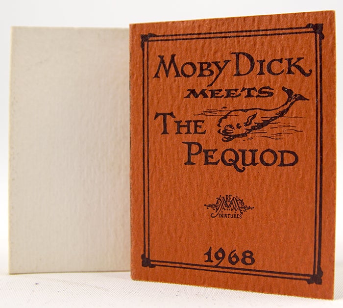 Item #33010 Moby Dick meets the Pequod. Herman Melville.
