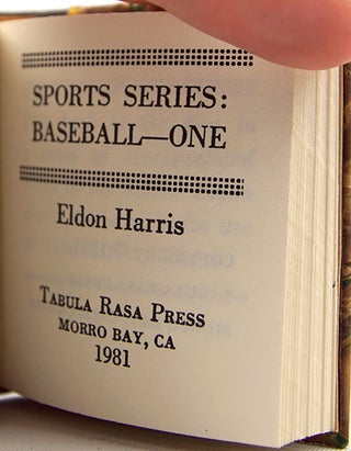 Item #33057 Sports Series: Baseball - One. Eldon Harris