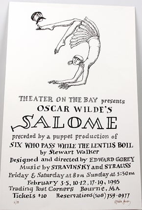Item #33116 Poster for a Performance of Oscar Wilde's Salome