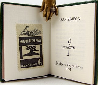 Item #33122 San Simeon. Francis J. Weber, Msgr