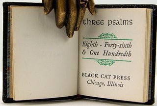 Item #33130 Three Psalms. Eighth, Forty-sixth & One Hundredth
