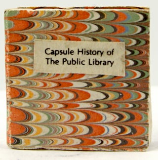 Item #33195 Capsule History of the Public Library