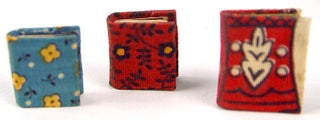 Item #33442 Set of three miniature books with lacquered pages
